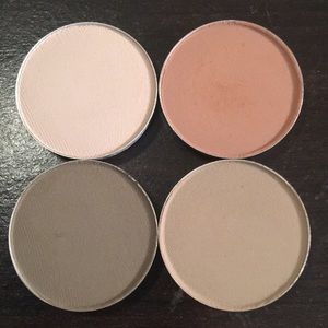 MAC Eyeshadows- Brule, Soft Brown, Coquette, Omega